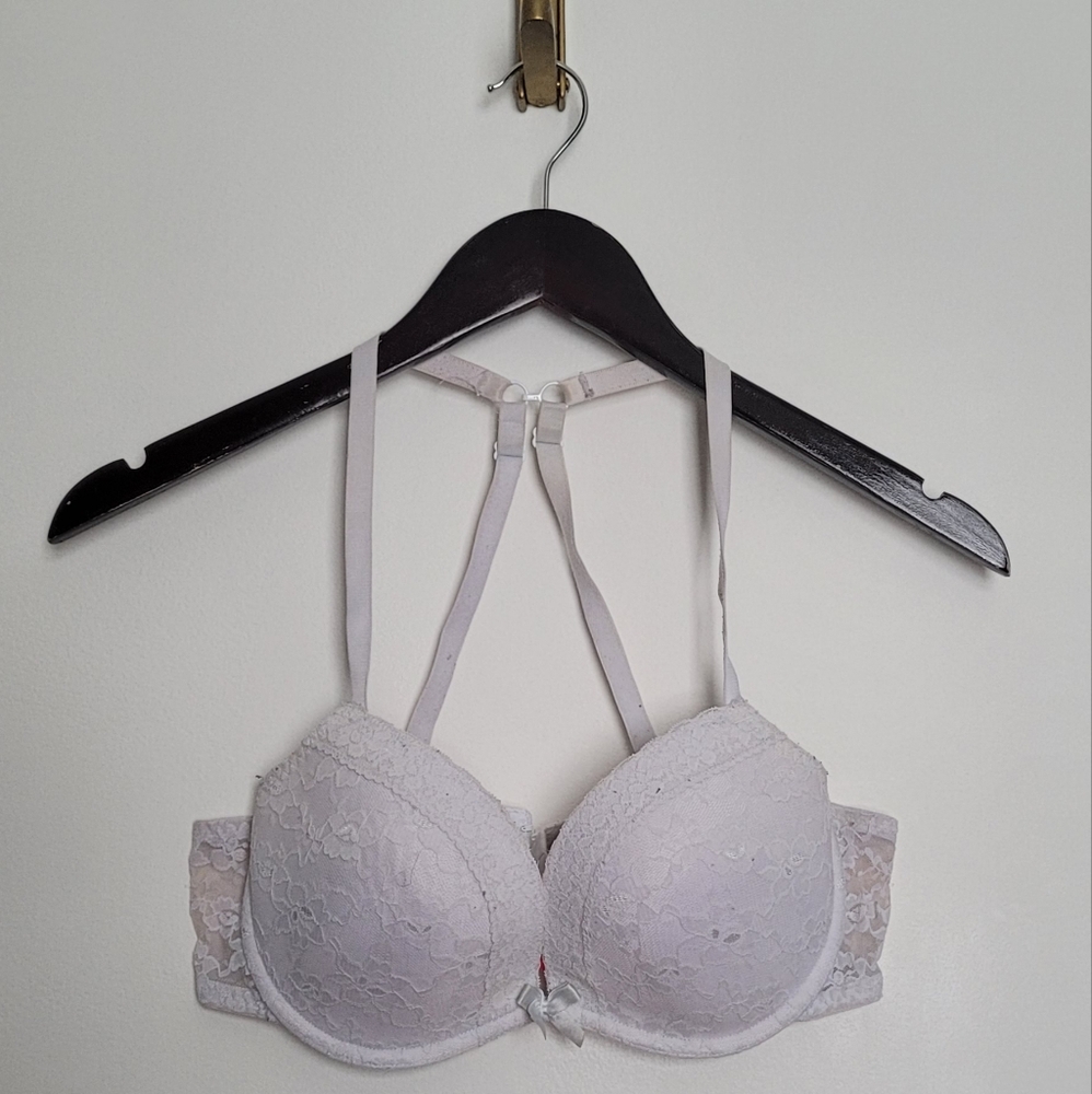 White La SENZA push up bra